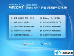 ϵͳ֮ GHOST WIN7 SP1 X64 ȶ V2019.10