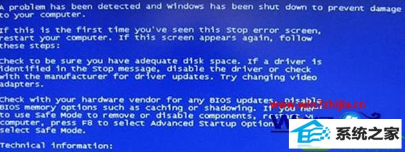 win10系统玩穿越火线出现蓝屏的操作方法